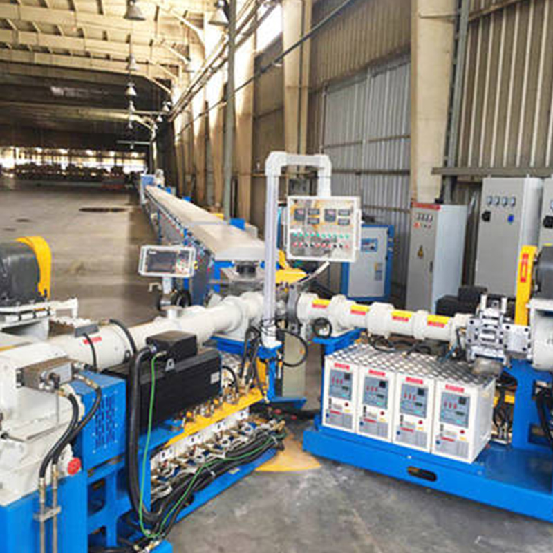 Rubber 3 Co-Extrusion And Microwave Curing Production Line