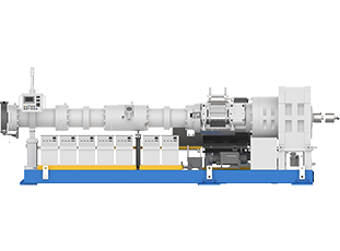 Ф200mm 20D Cold Feed acuum Rubber Extruder