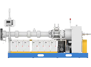 Ф120mm 20D Cold Feed Vacuum Rubber Extruder