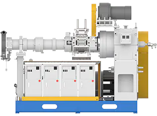 Ф75mm 16D Cold Feed Rubber Extruder
