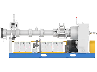 Ф150mm20D Cold Feed Vacuum Rubber Extruder