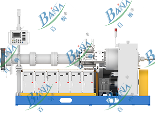 Ф120mm 16D Cold Feed Rubber Extruder