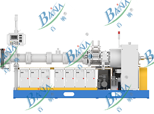 Ф120mm 20D Cold Feed Vacuum Rubber Extruder