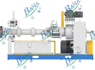Ф150mm16D Cold Feed Rubber Extruder