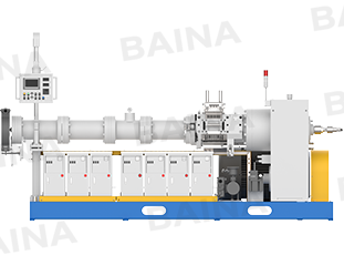 Ф120mm 20D Cold Feed Vacuum Rubber Extruder