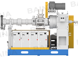Ф75mm 16D Cold Feed Rubber Extruder