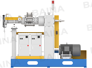 Ф50mm 12D Cold Feed Rubber Extruder
