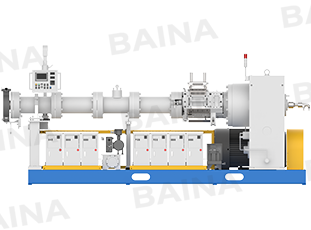 Ф150mm20D Cold Feed Vacuum Rubber Extruder